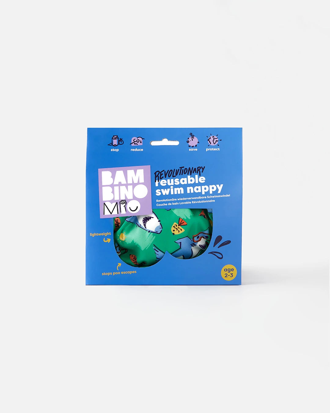 Reusable Swim Nappy - 3 Pack - Bambino Mio (UK)