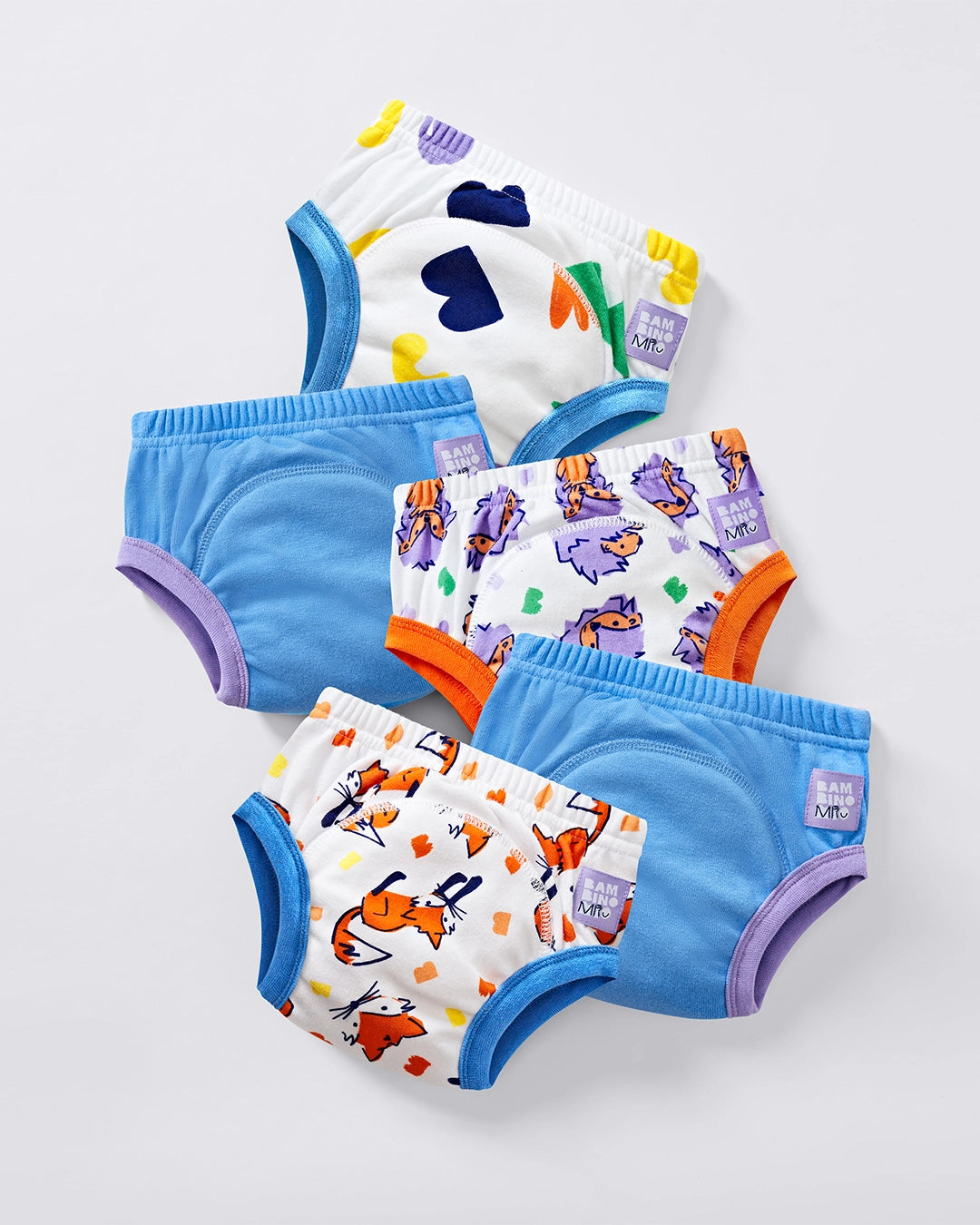 Revolutionary Reusable potty training pants, 5 pack - Bambino Mio (UK)