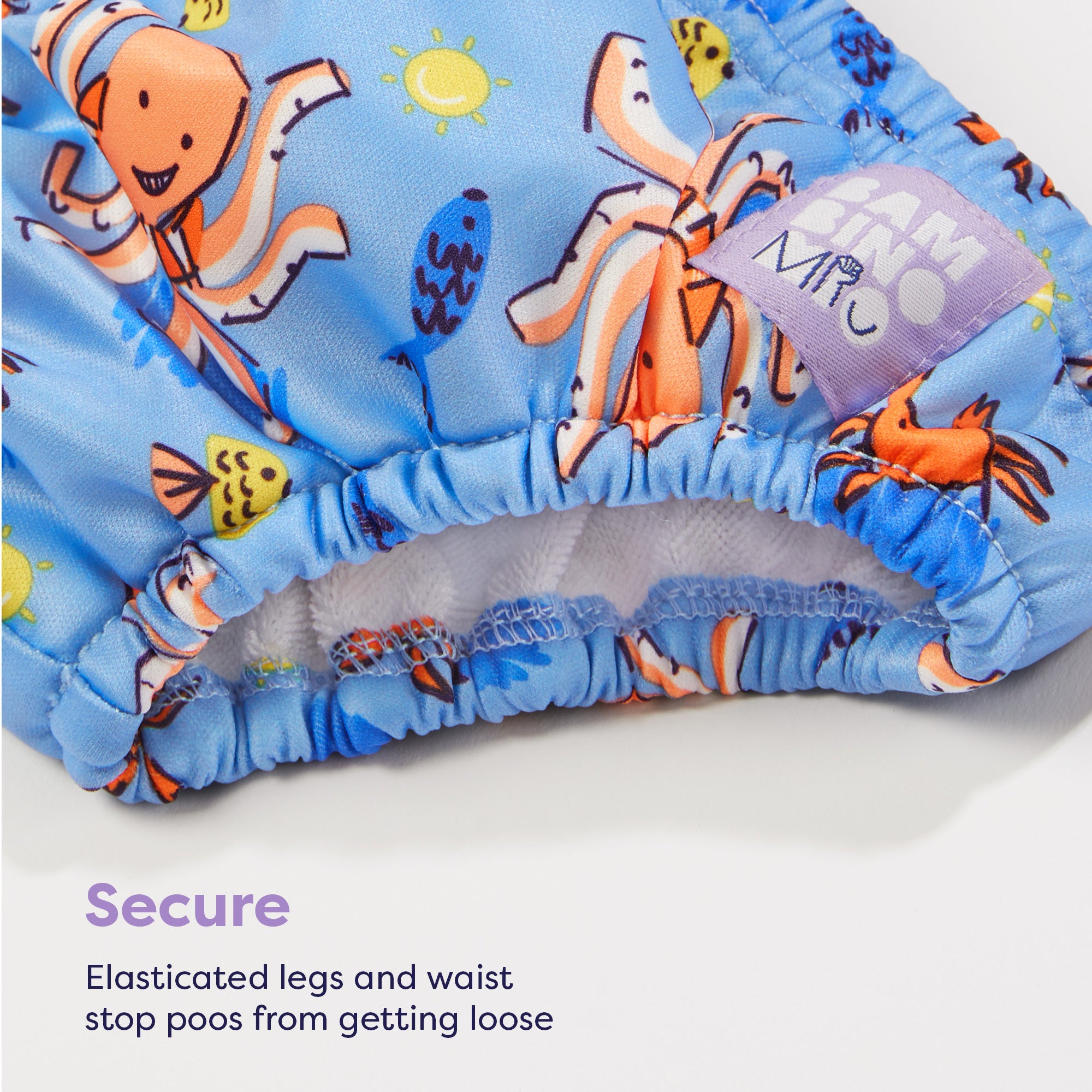 Reusable Swim Complete 4 Piece Set in Blue Whale - Bambino Mio (UK)