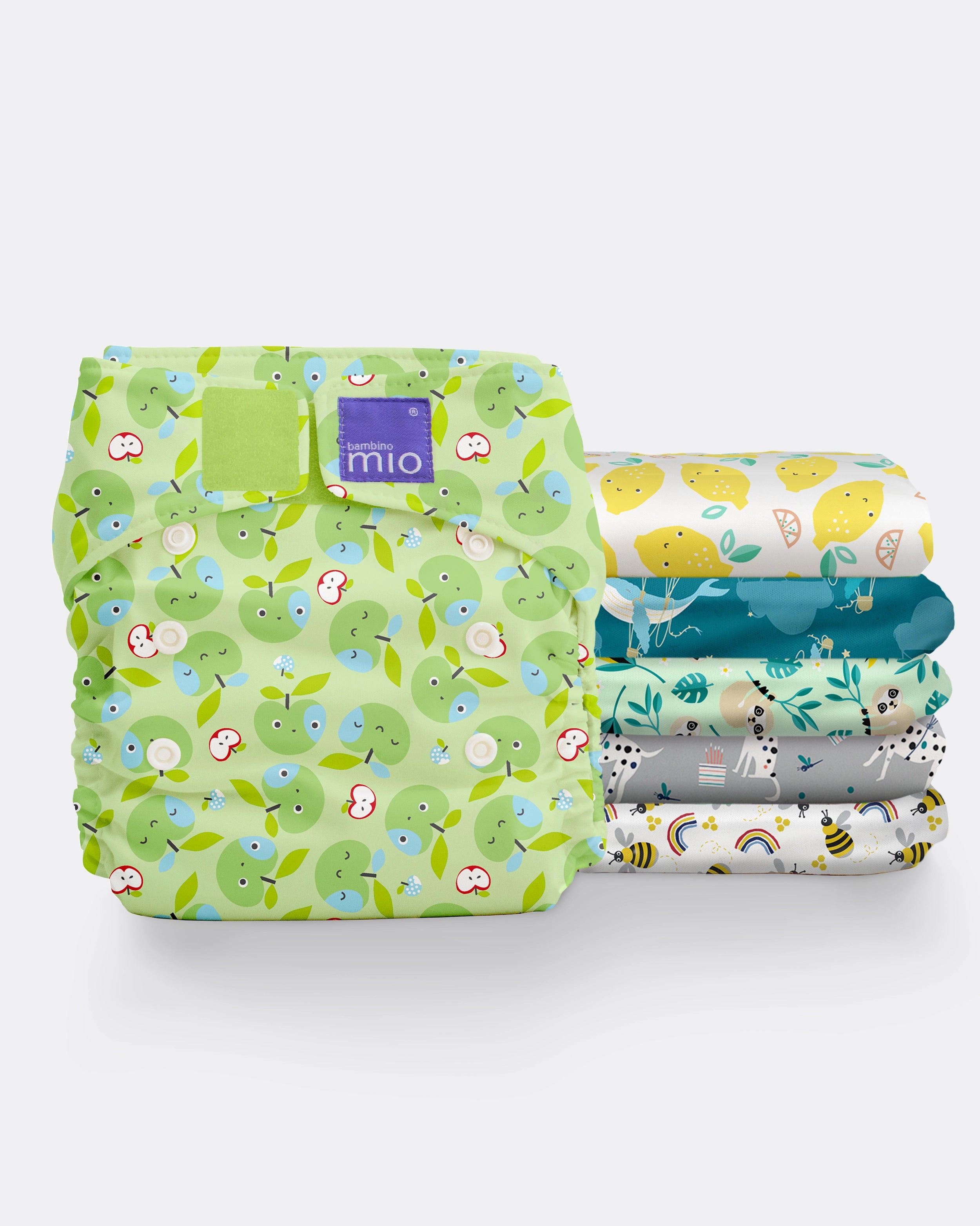 The Miosolo Classic 6 Nappy Bundle - Bambino Mio (UK)