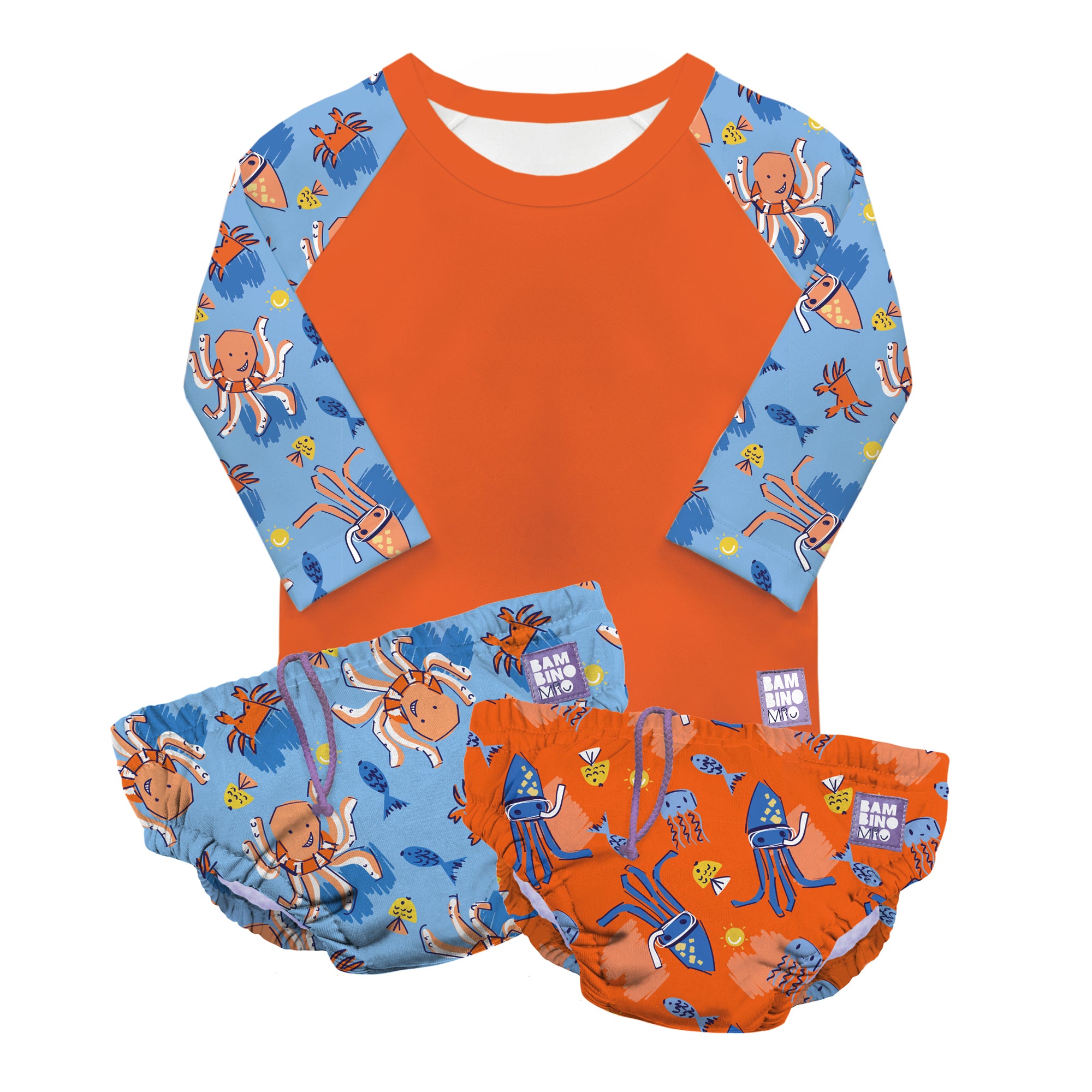 Reusable Swim Ready 3 Piece Set in Wave Patrol - Bambino Mio (UK)