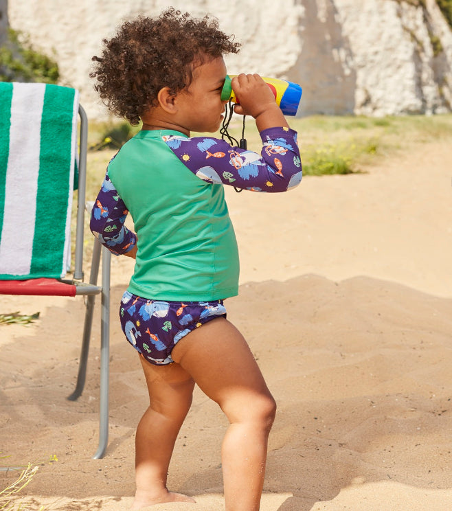 Reusable Swim Ready 3 Piece Set in Tropical - Bambino Mio (UK)