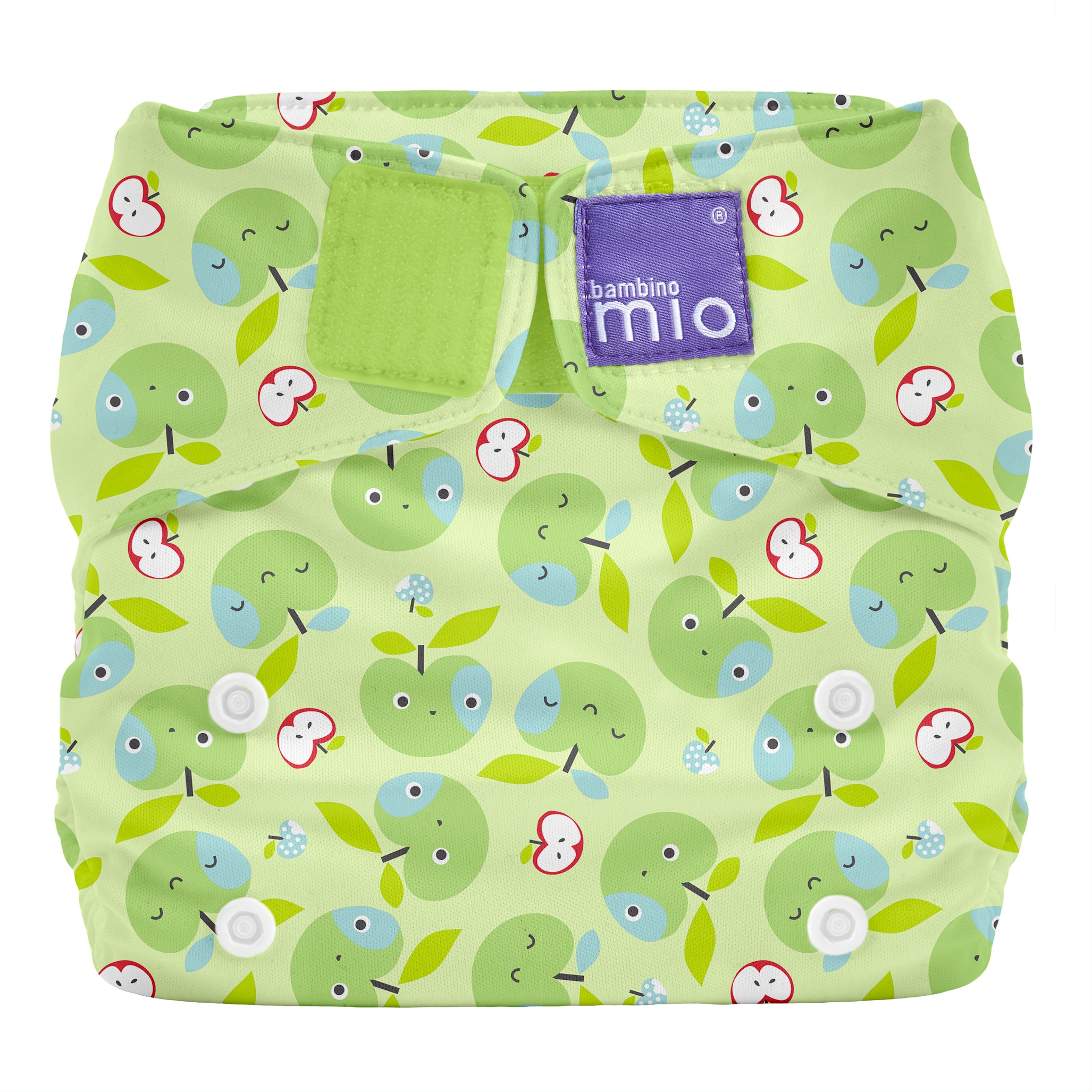 Miosolo All-In-One Reusable Nappy in Apple Crunch - Bambino Mio (UK)