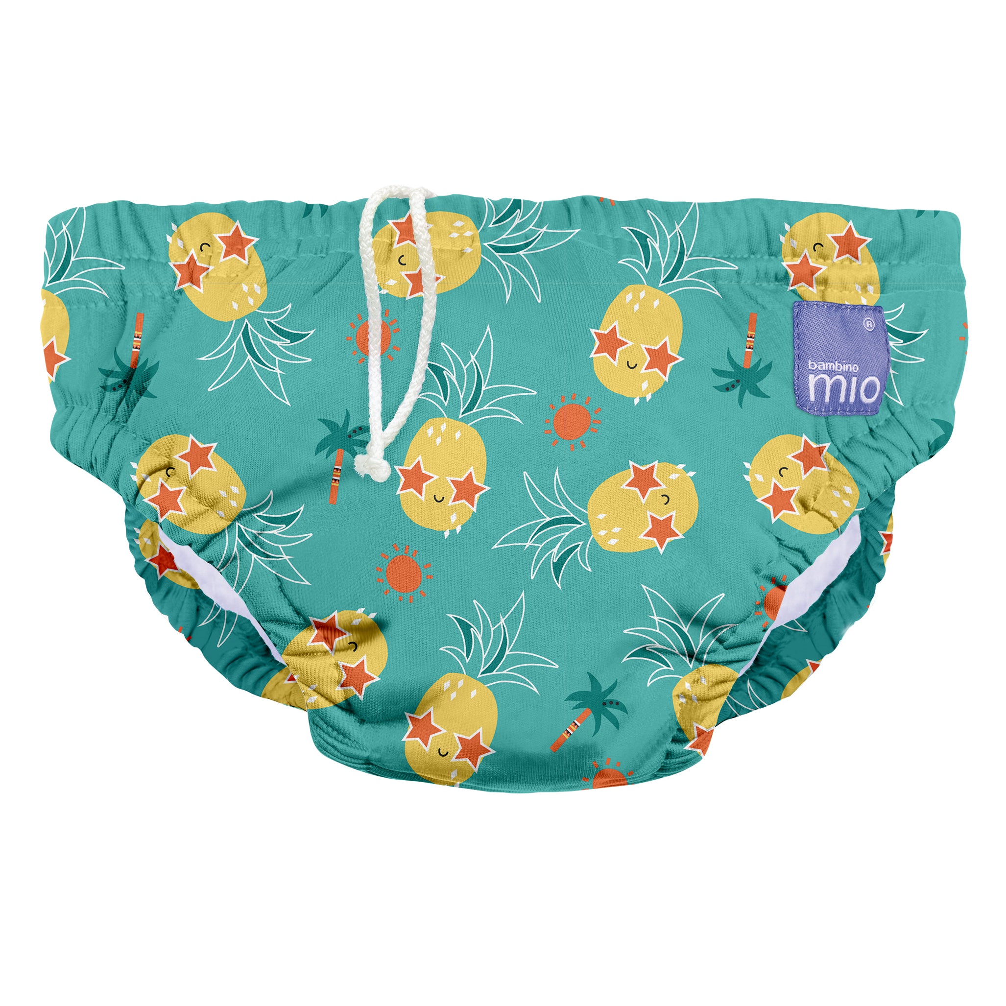 Reusable Swim Nappy in Pineapple Party - Bambino Mio (UK)