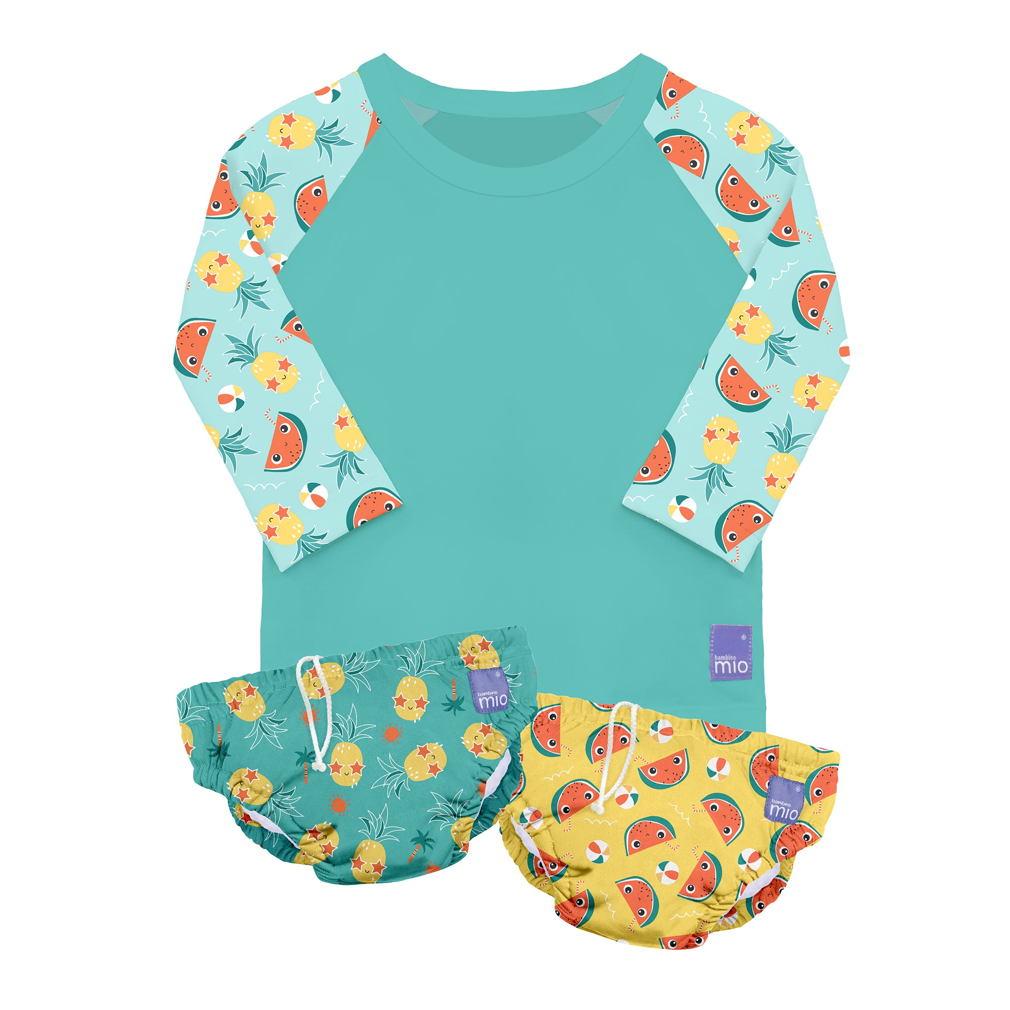 Reusable Swim Ready 3 Piece Set in Tropical - Bambino Mio (UK)