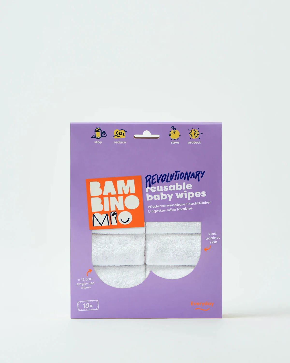 Reusable baby wipes - Everyday - Bambino Mio (UK & IE)