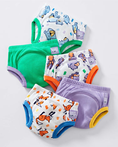 Revolutionary Reusable potty training pants, 5 pack - Bambino Mio (UK & IE)