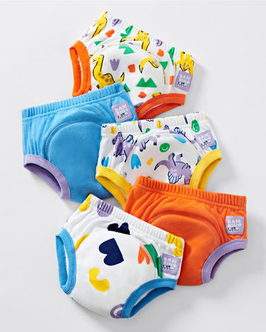 Revolutionary Reusable potty training pants, 5 pack - Bambino Mio (UK & IE)